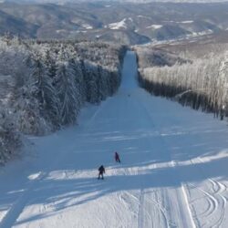Semenic-Văliug, cea mai lungă pârtie de schi din România