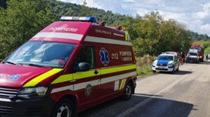 Accident rutier pe DN 58B, între Gherteniș și Măureni