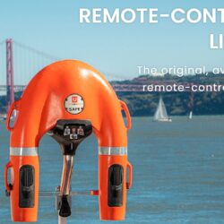 Ajutor de nadejde pentru salvamari. Colacul de salvare controlat prin telecomada [VIDEO]