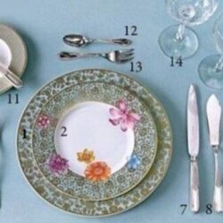 Pentru sarbători! Aranjarea tacâmurilor!