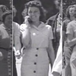 Femeia din anii '30 care vorbeşte la „un telefon mobil” - VIDEO