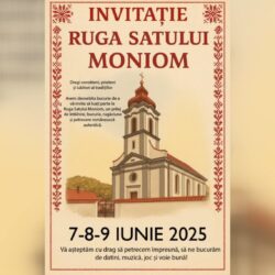 Invitație la Ruga Satului Moniom