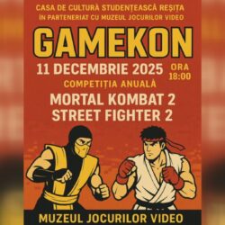 Invitație la competiția anuală GameKon, desfășurată chiar în incinta Muzeului Jocurilor Video!