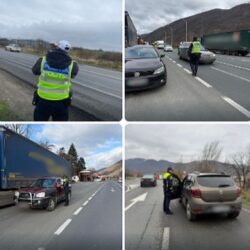 Acțiune de tip „RELEU” pe DN 6 pentru creșterea siguranței rutiere