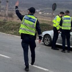 Acțiune de amploare pe DN 6. Polițiștii rutieri din Caraș-Severin participă la operațiunea „RELEU”