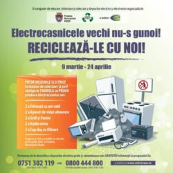 Campanie de colectare a electrocasnicelor vechi la Reșița
