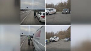 Acțiuni ale polițiștilor rutieri pe DN 6. Controale pentru prevenirea accidentelor în Caraș-Severin