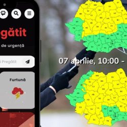 Atenționare Meteo: Cod galben de vânt puternic în mai multe regiuni ale țării