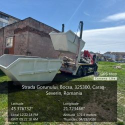 Campanie de curățenie la Bocșa: se colectează gratuit deșeurile voluminoase