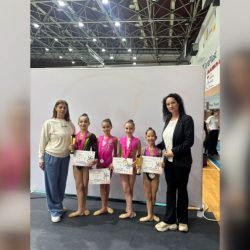 Gimnastele de la CSS Reşiţa, din nou pe podium la Naţionalele Şcolare