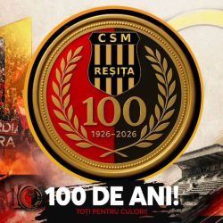 Reșița celebrează un secol de fotbal roș-negru!