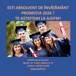 AJOFM sprijină absolvenții promoției 2026 în integrarea pe piața muncii