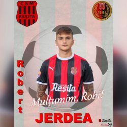 Clubul CSM Reșița și Robert Jerdea se despart, după expirarea contractului!