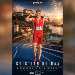 Roiban, în formă de top! Locul doi și nou record personal pentru sprinterul reșițean în circuitul World Athletics Tour Challenger