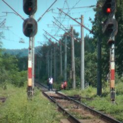 Lucrări la linia ferată Caransebeș-Drobeta Turnu Severin