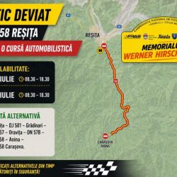 Traficul pe Valea Domanului va fi restricționat în weekend, pentru desfășurarea etapei de viteză în coastă!