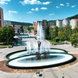Fântâna Cinetică din Centrul Civic, creația maestrului Constantin Lucaci, împlinește 42 de ani!