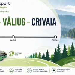 Primul traseu metropolitan din Reșița: autobuze directe către Văliug și Crivaia, începând de astăzi