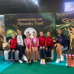 Gimnastele de la CSS Reșița, rezultate deosebite la competiția internațională de la Blaj