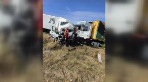 [VIDEO] Accident mortal pe DN 6, în afara localității Vălișoara!