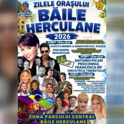 Băile Herculane, în sărbătoare: spectacole, concerte și folclor în perioada 4–6 septembrie