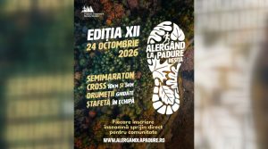 AlerGând la Pădure revine pe 24 octombrie! Anul acesta, alergarea este pentru salvarea Serelor Uzinale