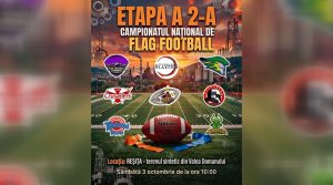 Turneu național de Flag Football la Reșița! 20 de meciuri de Flag Football, se vor disputa în acest weekend