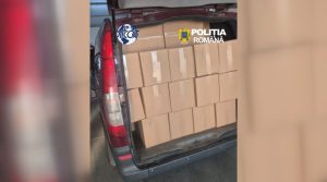 [VIDEO] Peste 4,4 milioane de țigarete netimbrate, descoperite în urma unui flagrant
