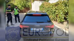 [VIDEO] Mașină de lux, dată în urmărire în Italia, găsită de polițiștii din Oravița chiar în ziua semnalării