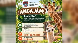 Grădina Zoologică din Reșița angajează un inspector cu studii de specialitate