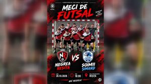 Meci important pentru echipa de futsal Negrea Reșița!