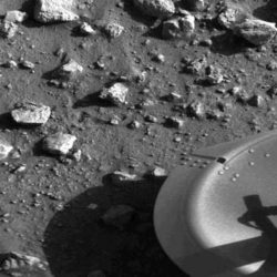 Prima fotografie realizată pe Marte